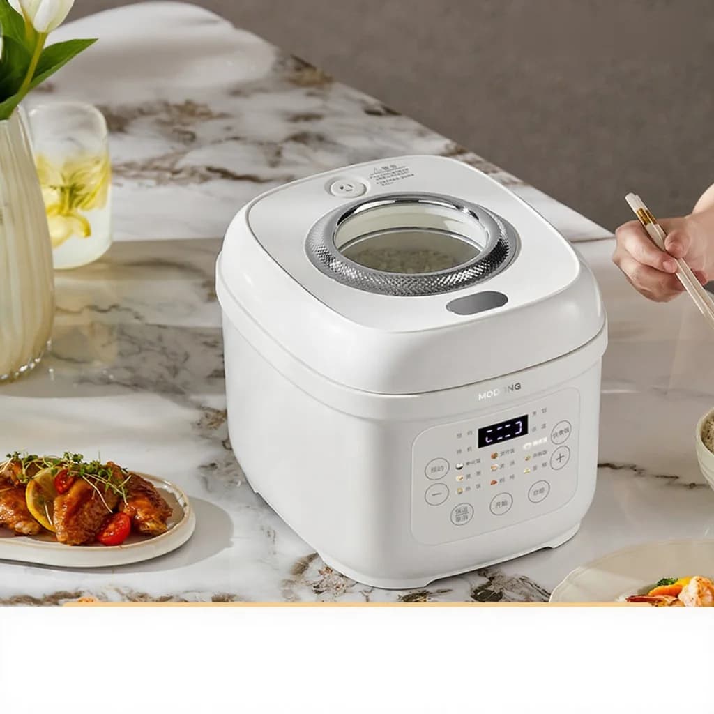 3L електрическа оризоварка с керамичен вътрешен съд, 600W