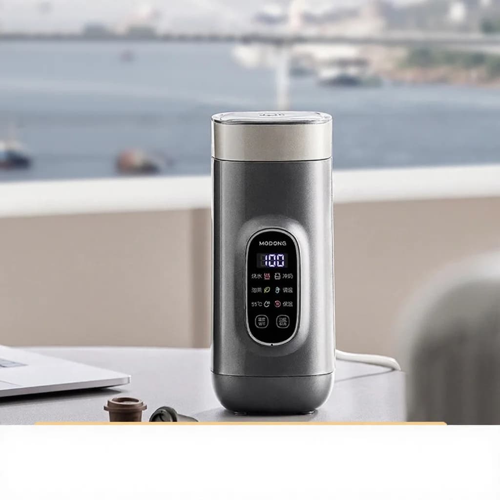 Титаниева електрическа туристическа купа за нагряване на вода, 650ml, 220V
