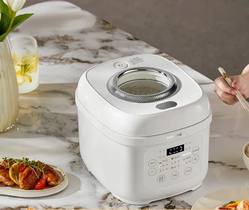3L електрическа оризоварка с керамичен вътрешен съд, 600W