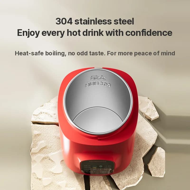 Преносима електрическа чашка за загряване на вода 650ml 304 Liner 220V