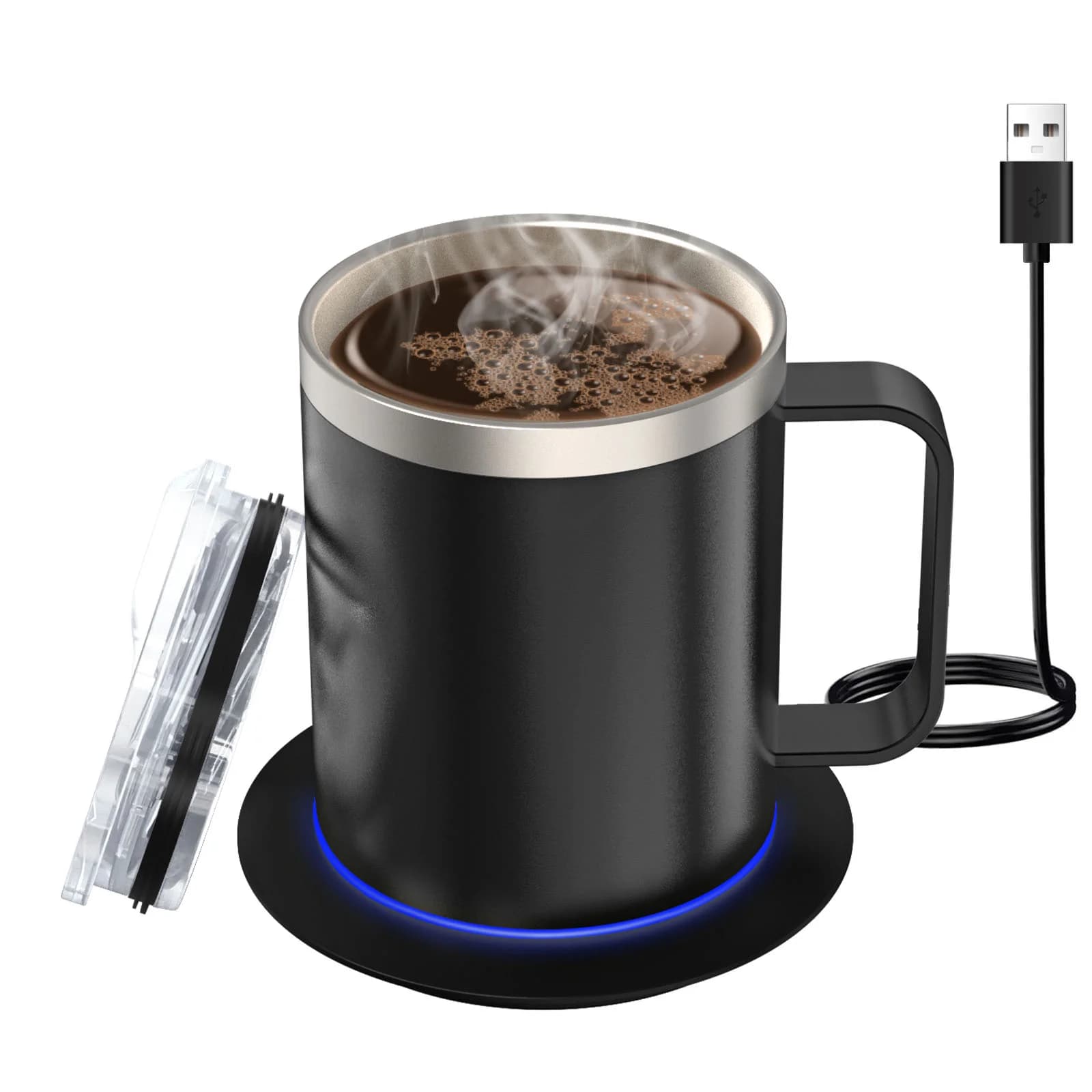 12oz USB нагряваща се кафе чаша