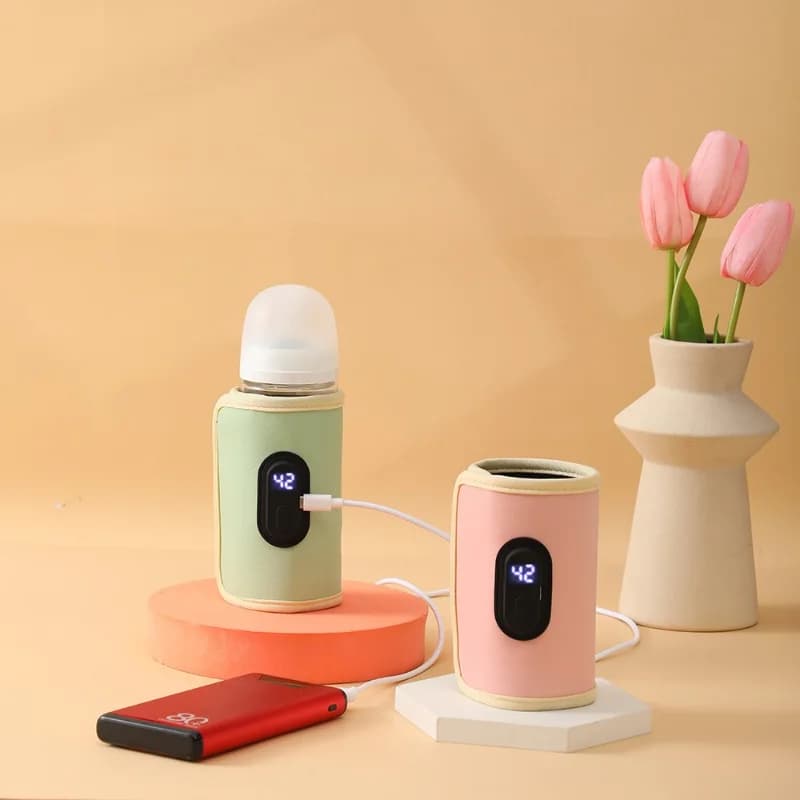 USB дигитален затоплящ уред за бебешко шише