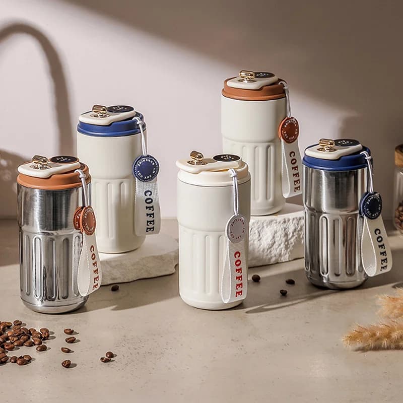 450ml термос чаша с дисплей за температура