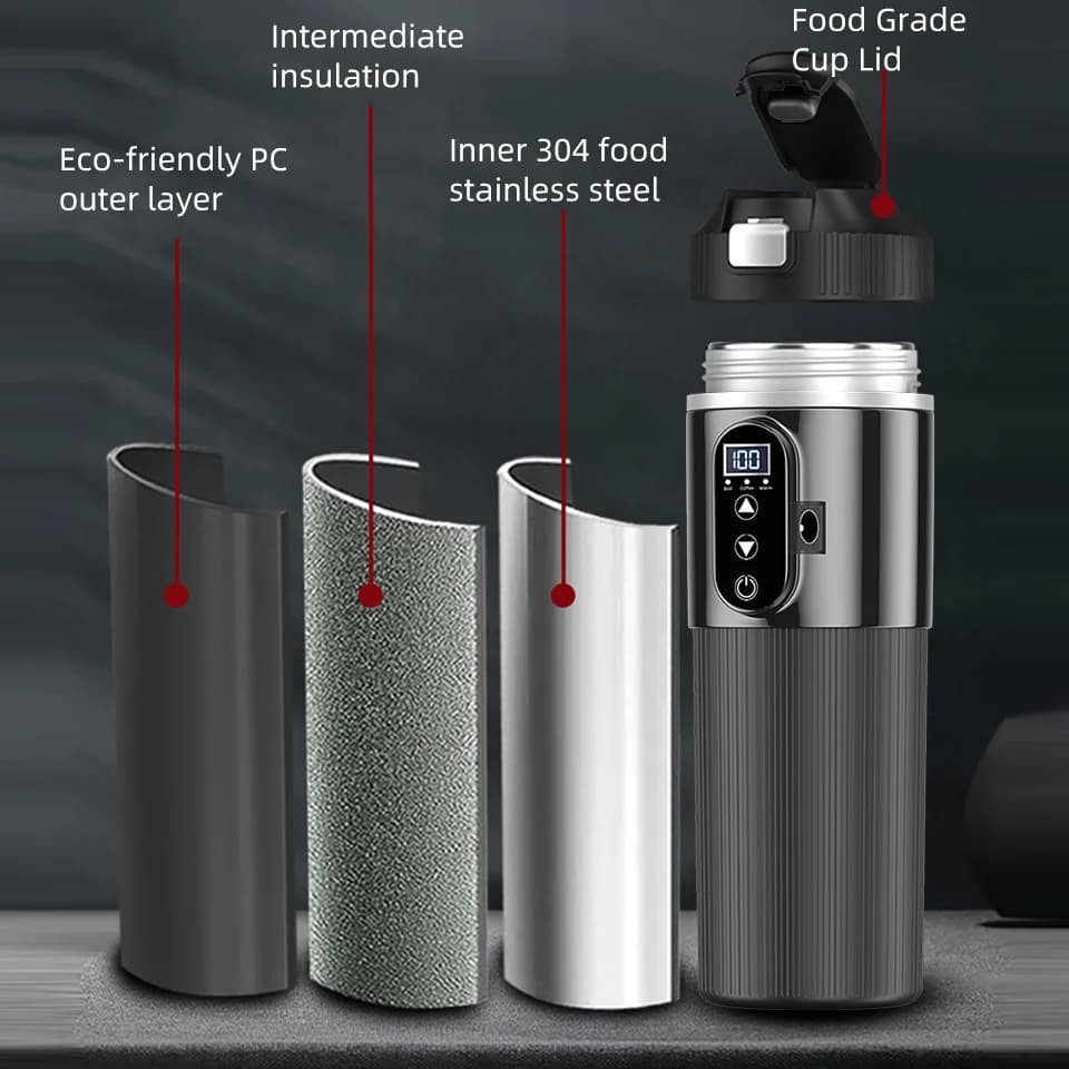 Електрическа купа за загряване 500ml 12V/24V