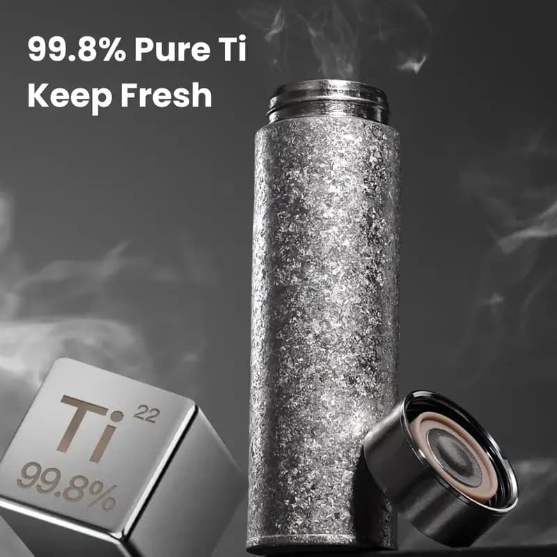 500ml термо чаша от чист титан